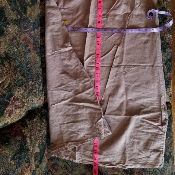 Vintage, cotton, hand made, half slip or a-line skirt, M, long, midi. - Picture 5 of 8